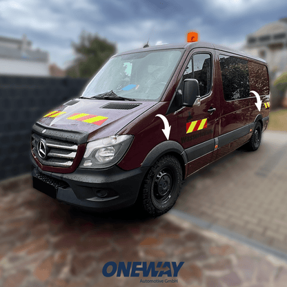 Oneway Radlaufleisten MERCEDES Sprinter W906 Facelift 2014-2018 mit ABE TÜV