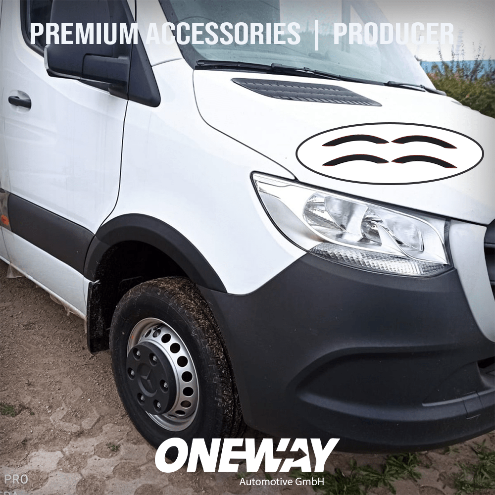Oneway Radlaufleisten MERCEDES Sprinter W907 2018+ mit ABE TÜV