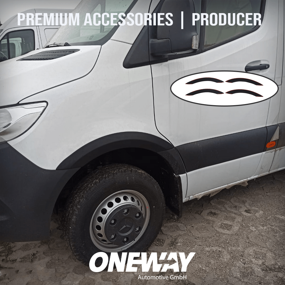 Oneway Radlaufleisten MERCEDES Sprinter W907 2018+ mit ABE TÜV