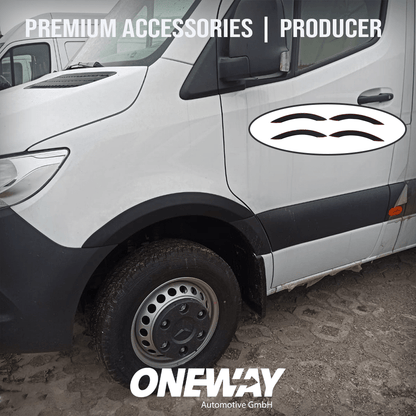 Oneway Radlaufleisten MERCEDES Sprinter W907 2018+ mit ABE TÜV