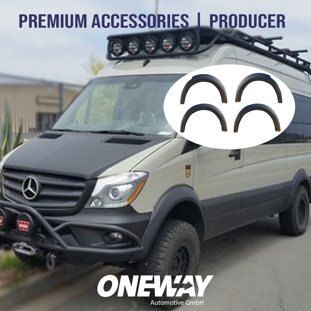 Oneway Kotflügelverbreiterungen MERCEDES Sprinter W906 Facelift 2014-2018