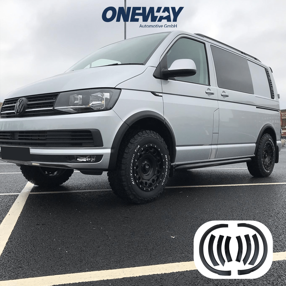 Oneway Radlaufleisten VW Transporter T6 2015–2019 mit ABE TÜV