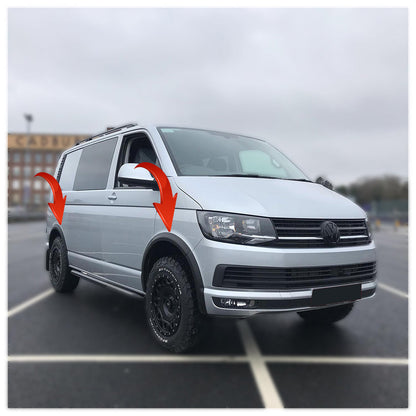 Oneway Radlaufleisten VW Transporter T6 2015–2019 mit ABE TÜV