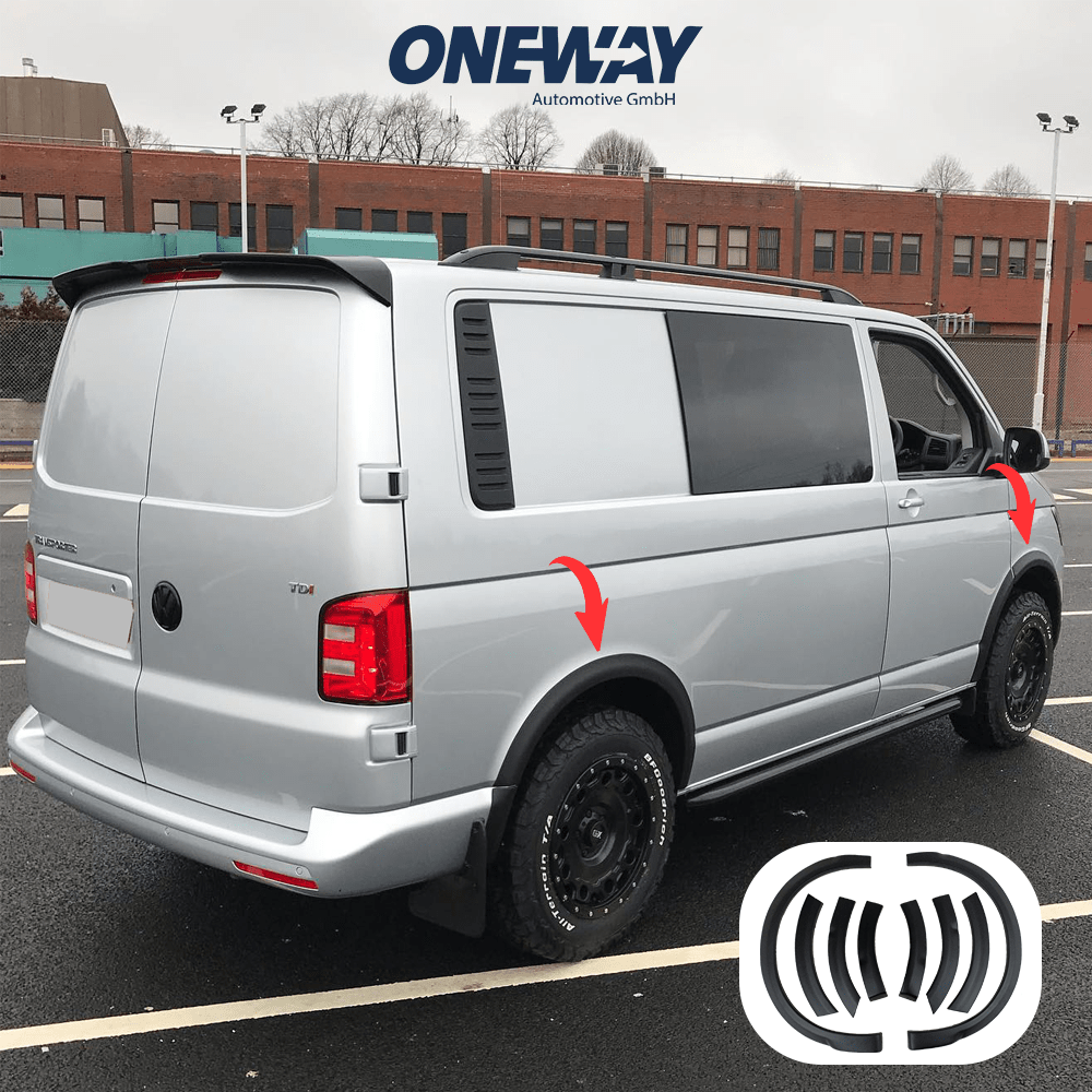 Oneway Radlaufleisten VW Transporter T6 2015–2019 mit ABE TÜV
