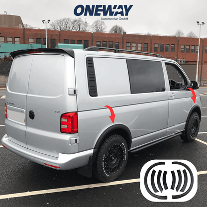 Oneway Radlaufleisten VW Transporter T6 2015–2019 mit ABE TÜV