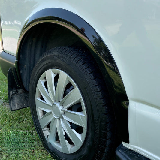 Oneway Radlaufleisten VW Transporter T5/T5.1 2003-2015 (Schwarz Glanzänd) mit ABE TÜV