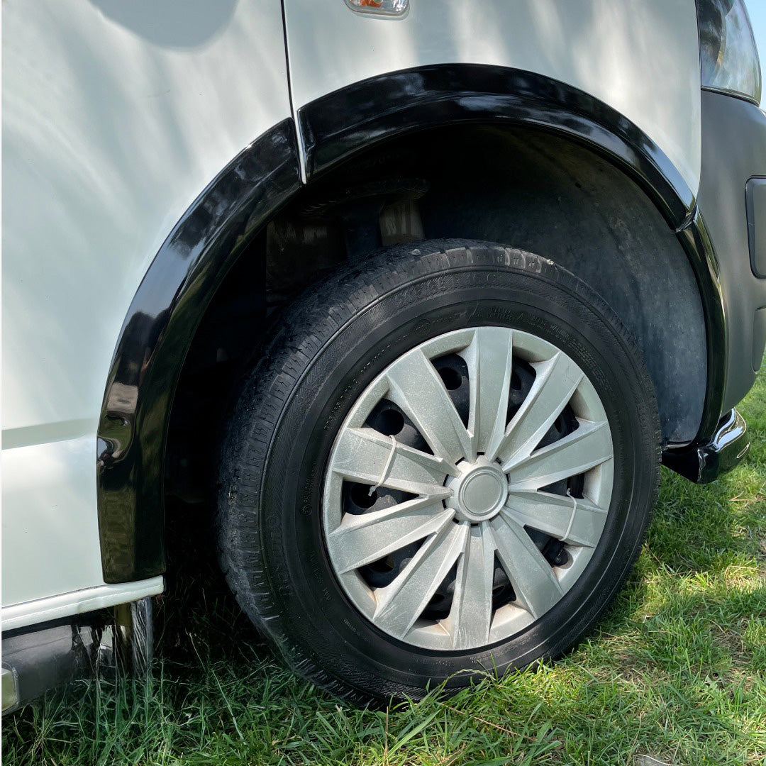 Oneway Radlaufleisten VW Transporter T5/T5.1 2003-2015 (Schwarz Glanzänd) mit ABE TÜV