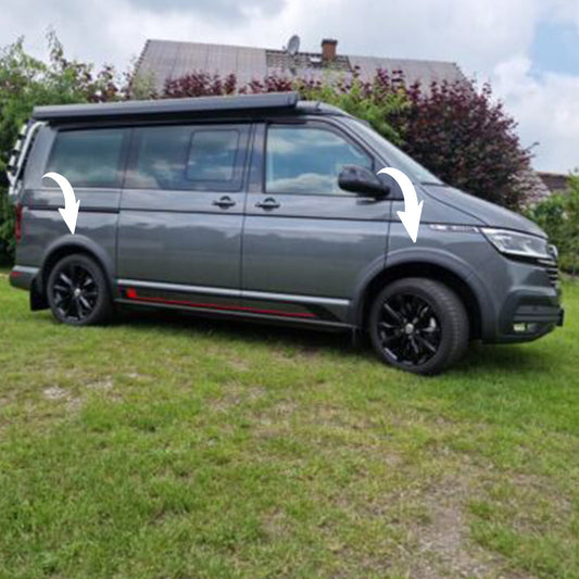 Oneway Radlaufleisten VW Transporter T6.1 2019–2022 mit ABE TÜV