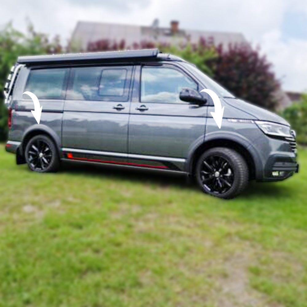 Oneway Radlaufleisten VW Transporter T6.1 2019–2022 mit ABE TÜV