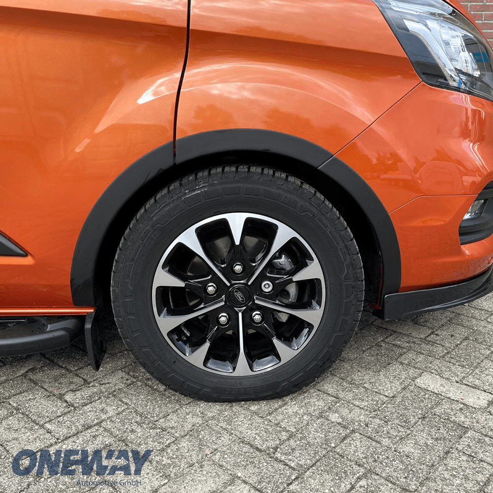 Oneway Radlaufleisten FORD Transit Custom MK1 Facelift 2018-2023 mit ABE TÜV