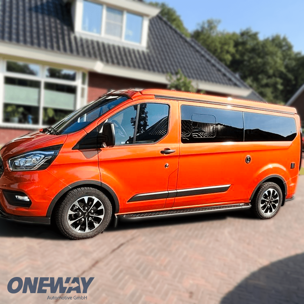 Oneway Radlaufleisten FORD Transit Custom MK1 Facelift 2018-2023 mit ABE TÜV