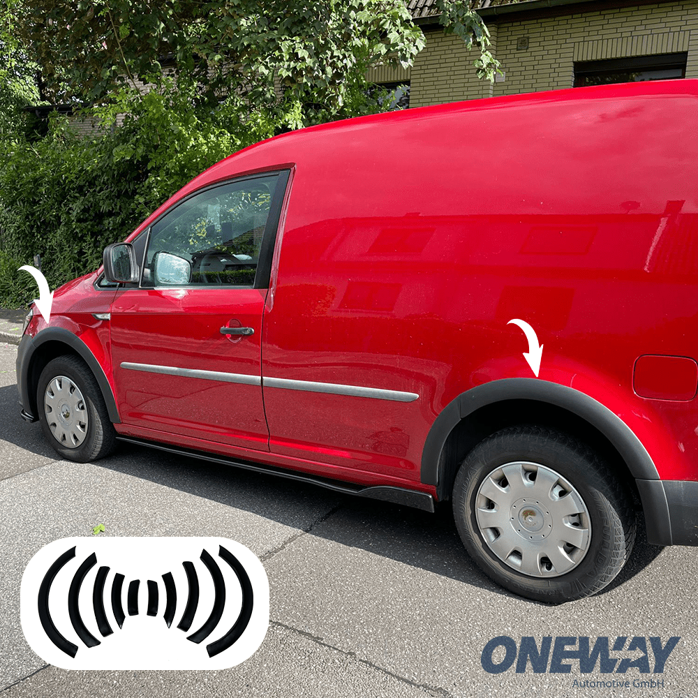 Oneway Radlaufleisten VW Caddy MK4 2015-2021 mit ABE TÜV