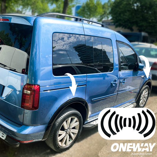 Oneway Radlaufleisten VW Caddy MK4 2015-2021 mit ABE TÜV