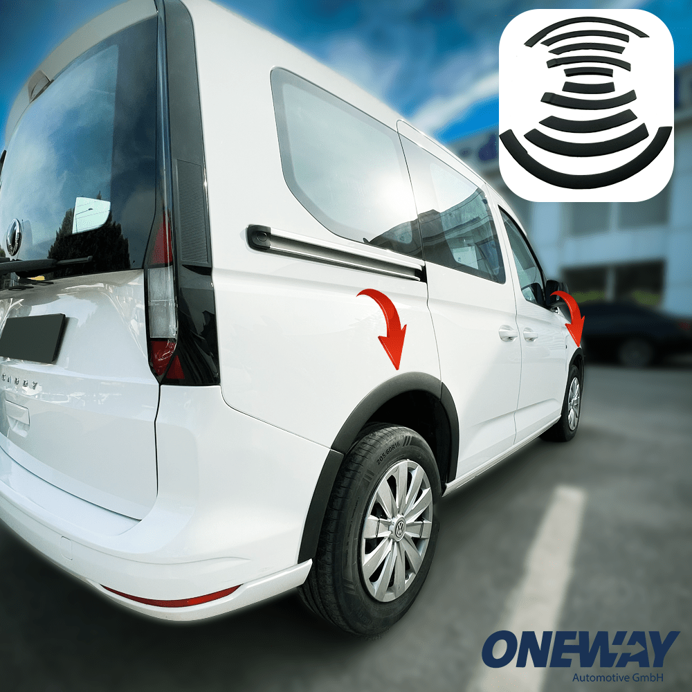 Oneway Radlaufleisten VW Caddy MK5 2021+ mit ABE TÜV