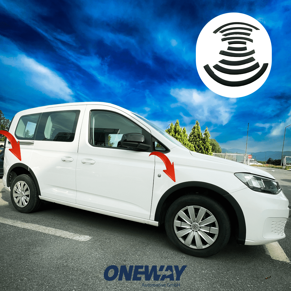 Oneway Radlaufleisten VW Caddy MK5 2021+ mit ABE TÜV