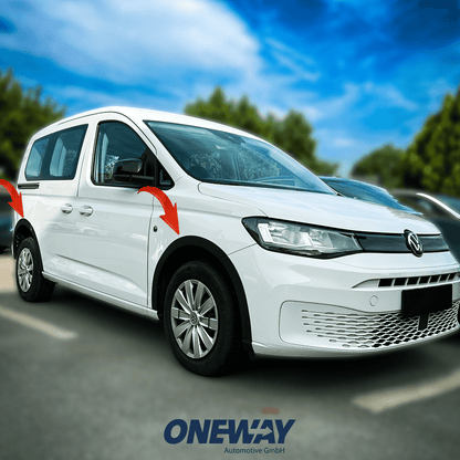 Oneway Radlaufleisten VW Caddy MK5 2021+ mit ABE TÜV
