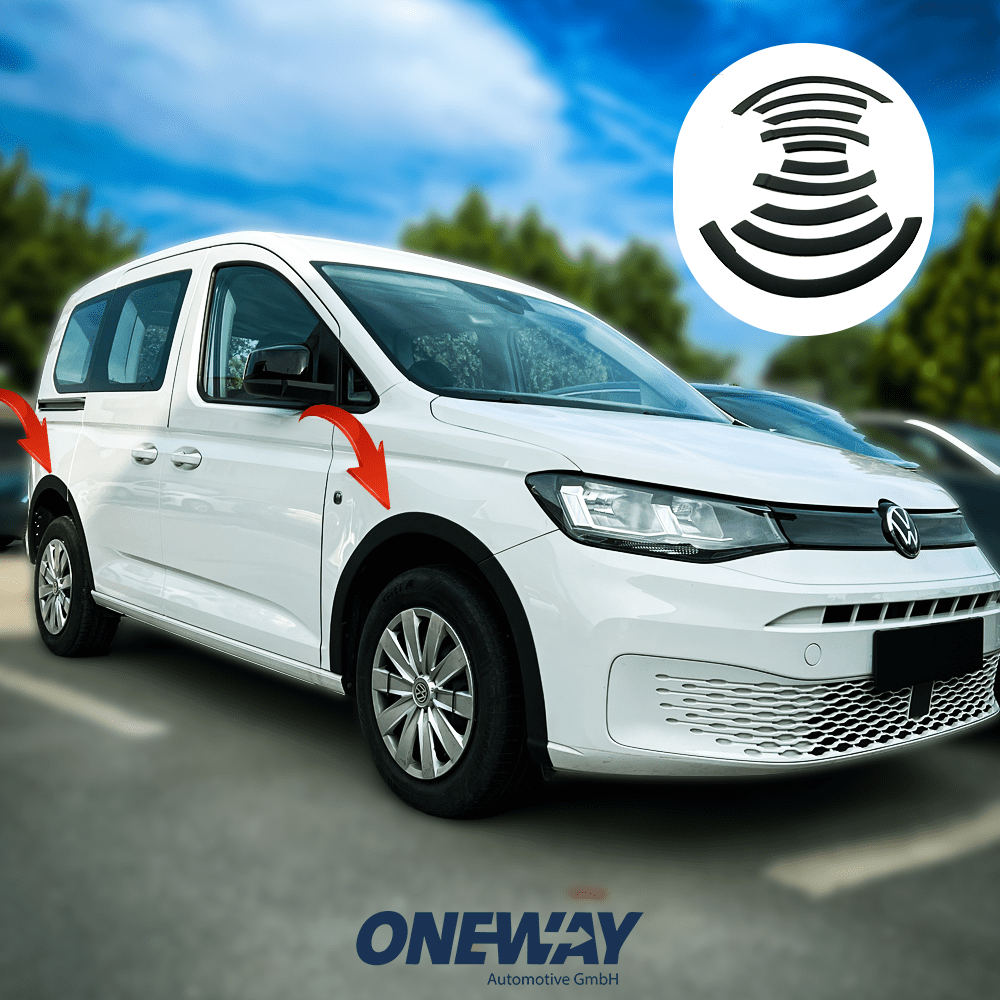 Oneway Radlaufleisten VW Caddy MK5 2021+ mit ABE TÜV