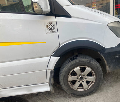 Oneway Radlaufleisten MERCEDES Sprinter W906 Facelift 2014-2018 v2 mit ABE TÜV