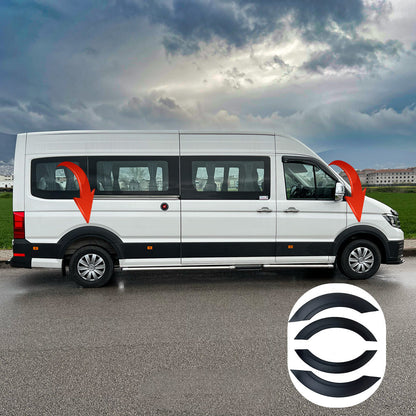 Oneway Radlaufblenden VW Crafter MK2 2017+ mit ABE TÜV