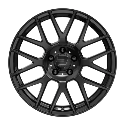 2DRV Felge WH26 Schwarz glänzend lackiert
