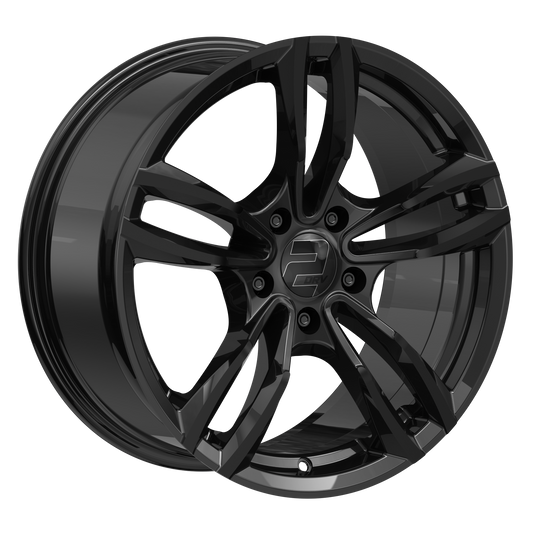 2DRV Felge WH29 Schwarz glänzend lackiert