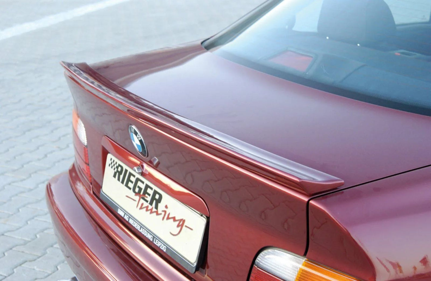 BMW 3er E36 Rieger Heckklappenspoiler 00049089 PUR ABE Spoilerlippe