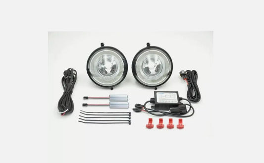 Satz LED Stoßstange-Tagfahrleuchten (TFL)  Mini R55-R59 2006-2014 / Countryman R60 / Paceman R61 - Schwarz