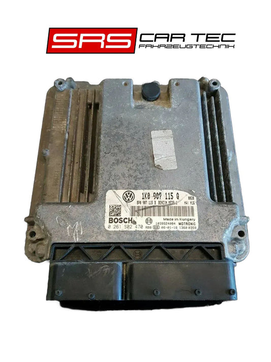 Motorsteuergerät ECU 1K0907115Q 0261S02470 2.0 TFSI BWA Audi A3 Golf 5 ABT 240PS