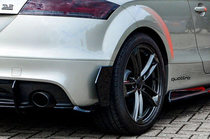 Hintere Seiten Flaps Flicks Audi TT 8J S-Line Ab 2006-2014 Glanz