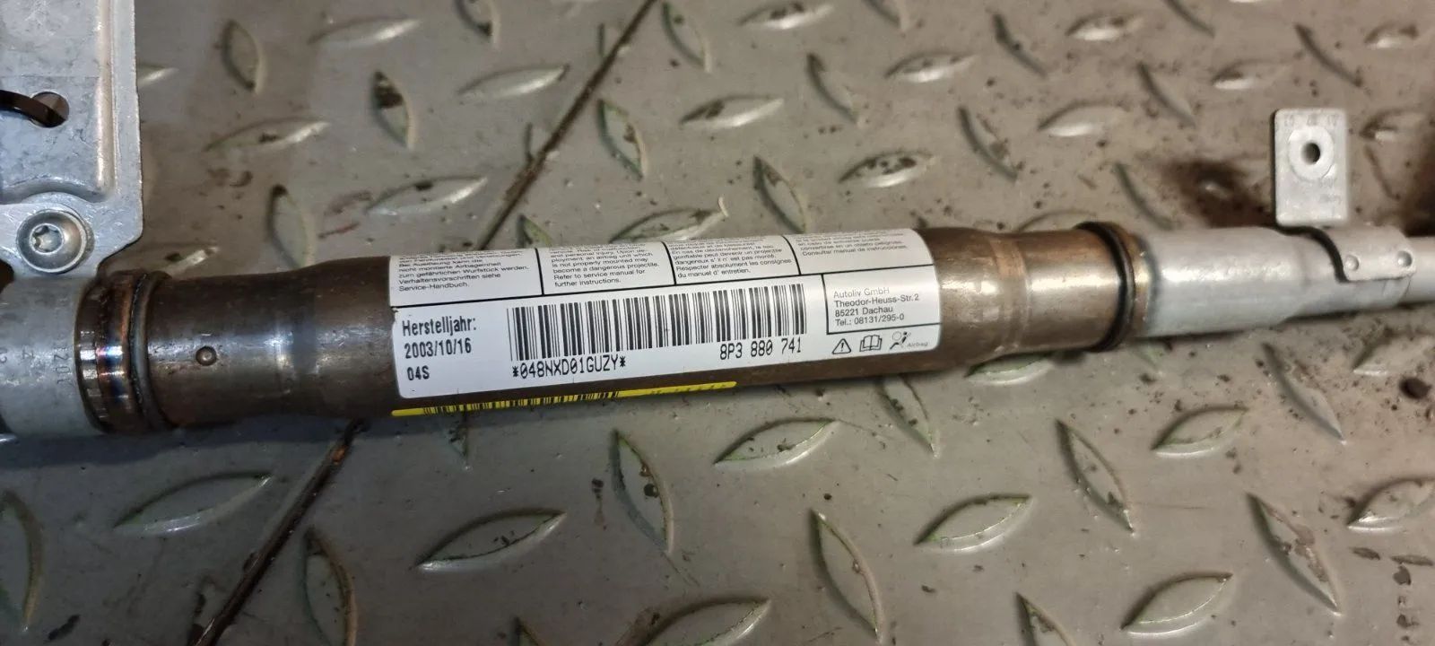 Kopfairbag Audi A3 8P 3-Türer 8P3880741 links Dach Airbag