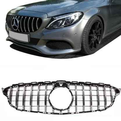 Sport-Panamerica GT Kühlergrill Mercedes C-Klasse W205 14-18 360°