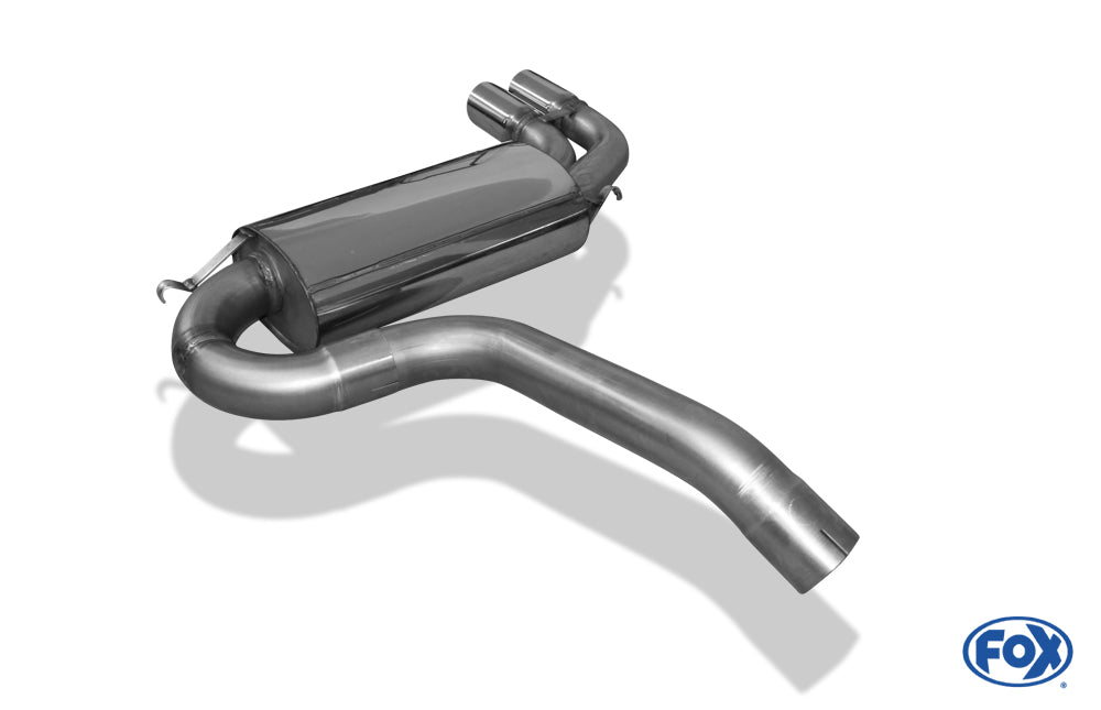 Audi Urquattro Endschalldämpfer Ø76mm - 2x76 Typ 14