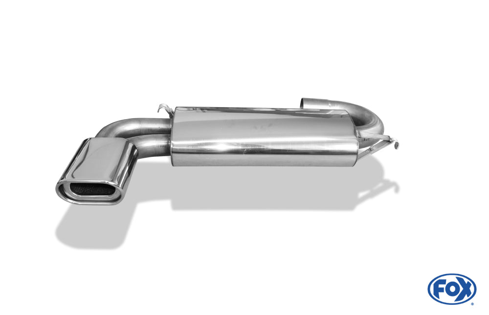 Audi 80/90 Typ 89 quattro Endschalldämpfer quer - 135x80 Typ 53