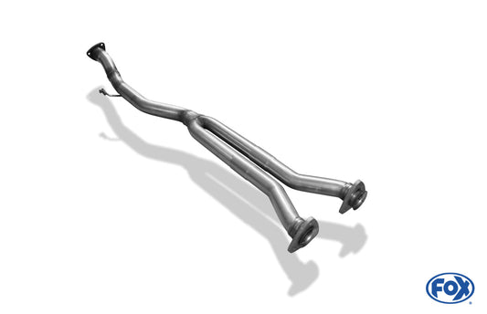 Audi 80/90 Typ 89 quattro Vorschalldämpferersatzrohr für Modelle mit kurzem Kat (Gesamtlänge Flansch/ Flansch ca. 1,9m)