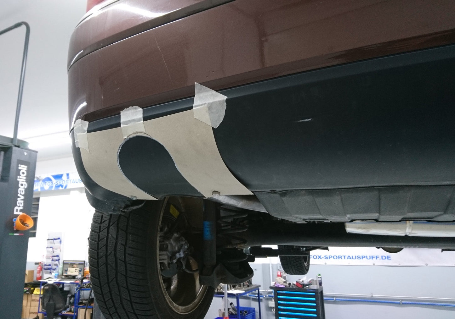 FOX Audi A2 - 1,4l TDI 55/66kW Halbanlage ab Kat - 115x85 Typ 32