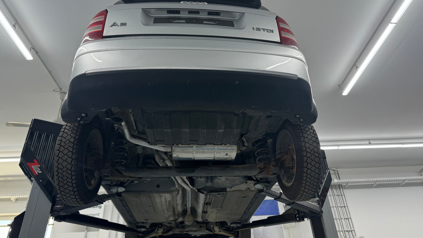 FOX Audi A2 - 1,2l TDI Halbanlage ab Kat - 1x63 Typ 26