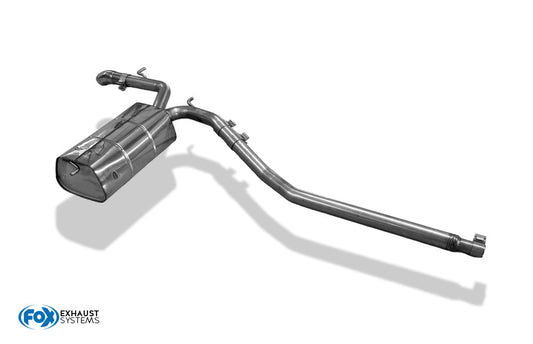 FOX Audi A2 - 1,2l TDI Halbanlage ab Kat - 1x63 Typ 26