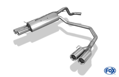 Audi A3 Typ 8L Endschalldämpfer Ausgang rechts/links  - 2x76 Typ 13 rechts/links
