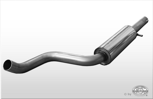 VW Beetle Typ 1C/ 9C/ 1Y Vorschalldämpfer - Rohrdurchmesser: 63,5mm