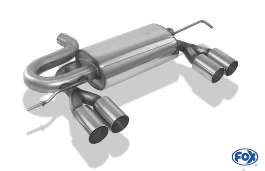 Audi S3 Typ 8L Endschalldämpfer Ausgang rechts/links Ø 63,5mm - 2x80 Typ 10 rechts/links