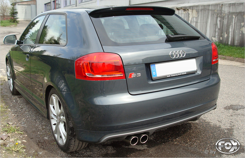 Audi S3 - 8P Endschalldämpfer - 2x90 Typ 17