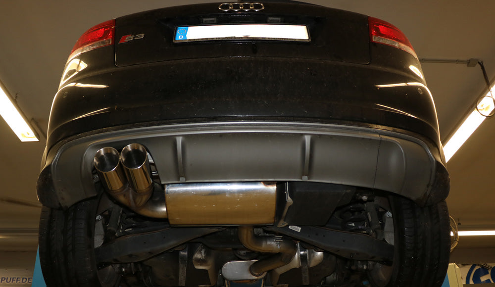 Audi S3 - 8P Endschalldämpfer - 2x90 Typ 25