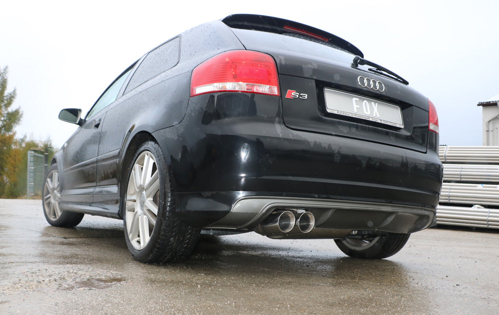 Audi S3 - 8P Endschalldämpfer - 2x90 Typ 25