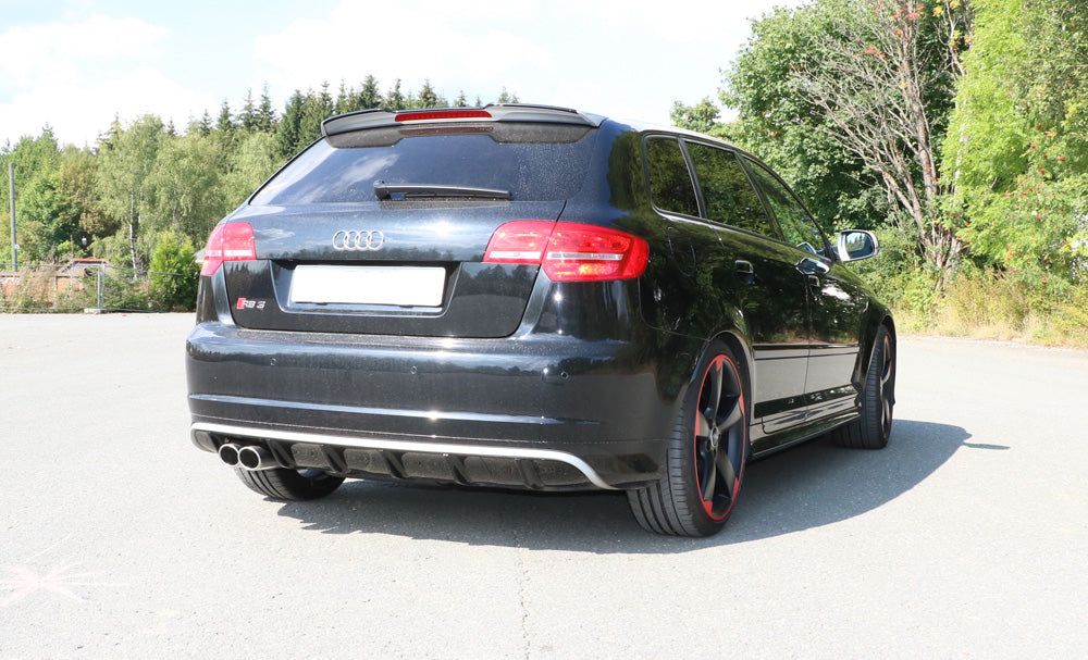 Audi RS3 Typ 8P quattro - Sportback Endschalldämpfer Ø70mm - 2x90 Typ 16