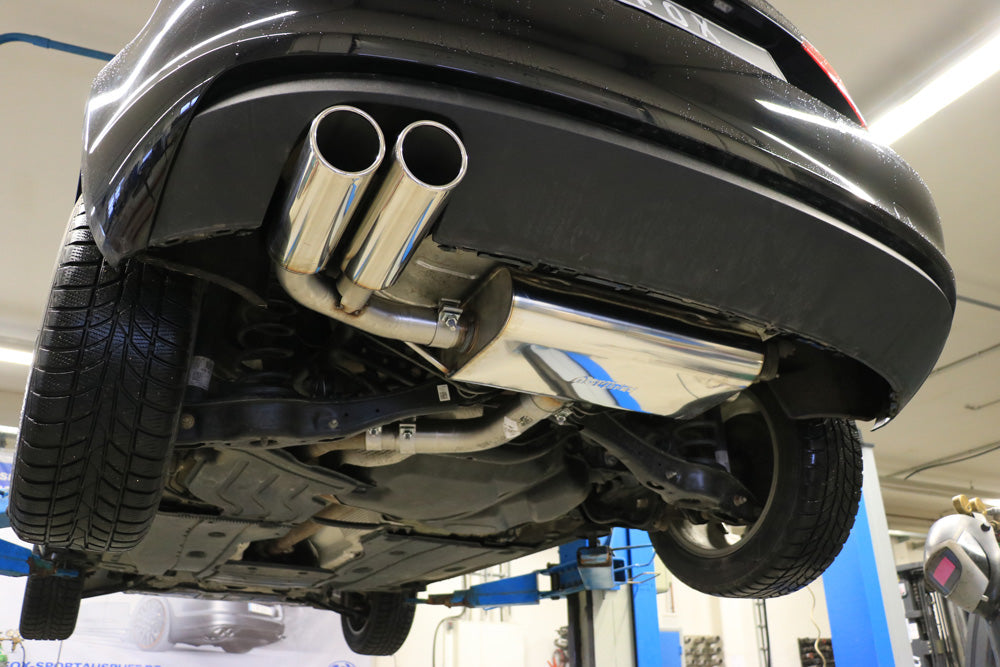 Audi A3 - 8V Sportback Endschalldämpfer einseitig - 2x90 Typ 16