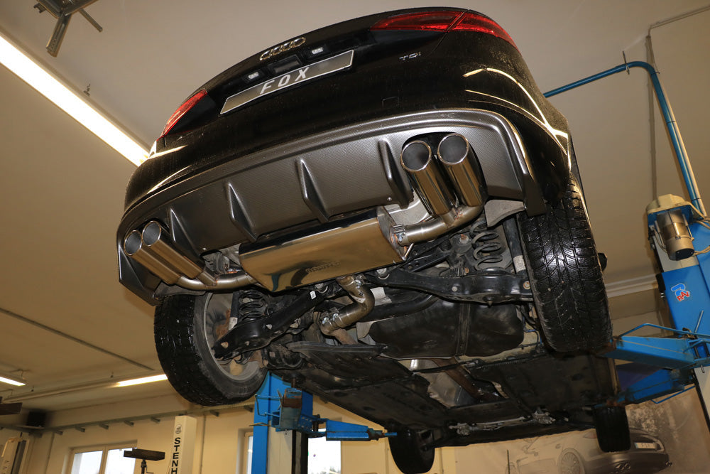Audi A3 - 8V Sportback Endschalldämpfer Ausgang rechts/links - 2x90 Typ 16 rechts/links