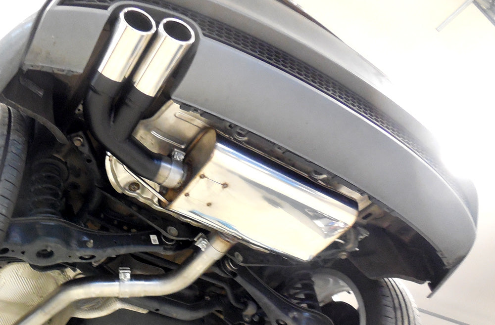 Audi A3 - 8V 3-türer + S-Line Endschalldämpfer einseitig - 2x80 Typ 16