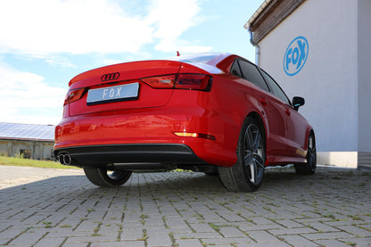 Audi A3 - 8V Limousine "mit S-Line" Endschalldämpfer - 2x80 Typ 16