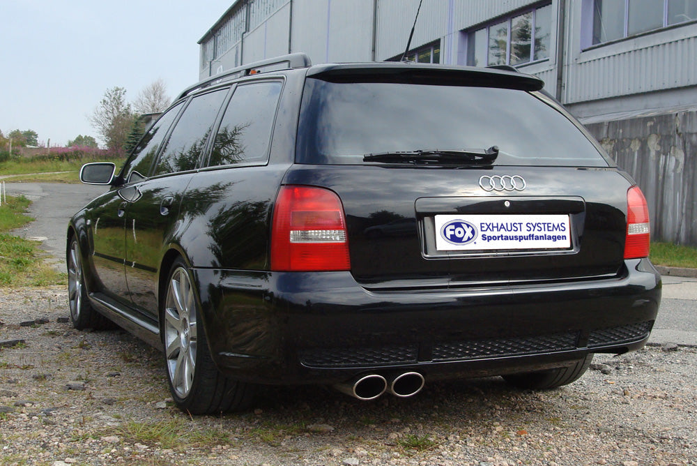 Audi RS4 B5 Endschalldämpfer - 2x115x85 Typ 32