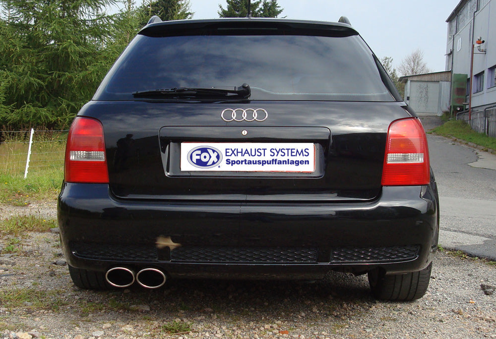 Audi RS4 B5 Endschalldämpfer - 2x115x85 Typ 32